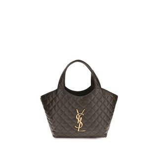 Saint Laurent Bicolor Napa Leather / Calf Bos Taurus Shoulder Bag
