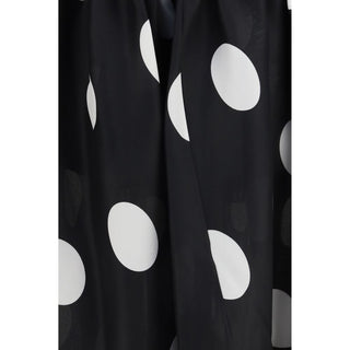 Khaite Black Silk Skirt