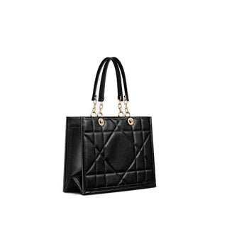 Dior Black Leather Tote Bag