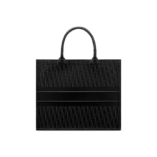 Dior Black Calfskin Tote Bag