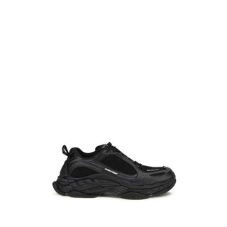 Balenciaga Black Polyester Athletic Sneakers