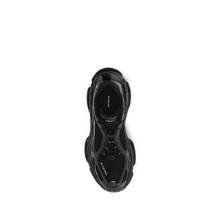 Balenciaga Black Polyester Athletic Sneakers