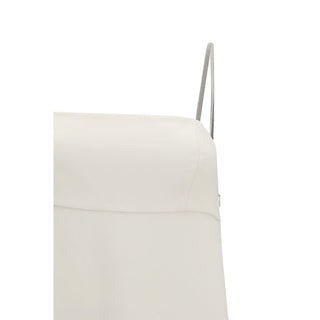 Brunello Cucinelli White Acetate Casual Dress