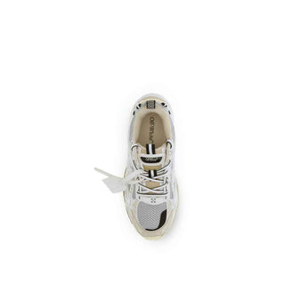Off-White Multicolor Polyethylene Athletic Sneakers