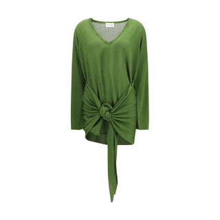 The Attico Bicolor Viscose Casual Dress