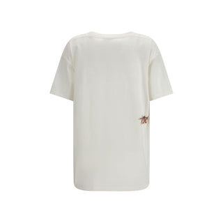 The Attico White Cotton T-Shirt
