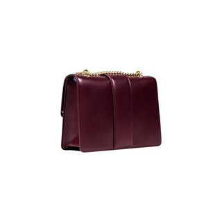 Armani Exchange Bordeaux Polyester Handbag