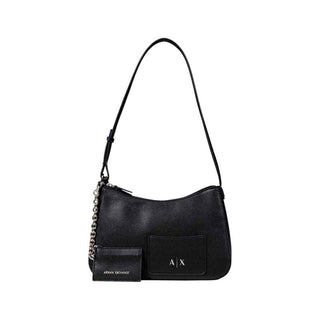Armani Exchange Black Polyester Handbag