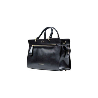Armani Exchange Black Polyester Handbag