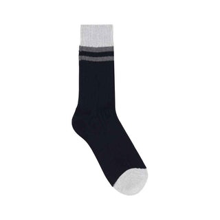 Brunello Cucinelli Black Cotton Socks