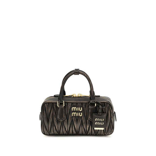 Miu Miu Brown Lamb Ovis Aries Aries Handbag