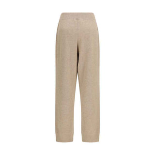Brunello Cucinelli Beige Cashmere Casual Pants