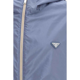 Prada Beige Recycled Polyamide Shell Jacket