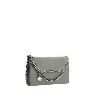 Stella McCartney Gray Polyester Shoulder Bag