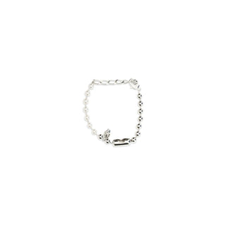 Alexander McQueen White Brass Bracelet