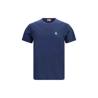 Kenzo Blue Cotton T-Shirt