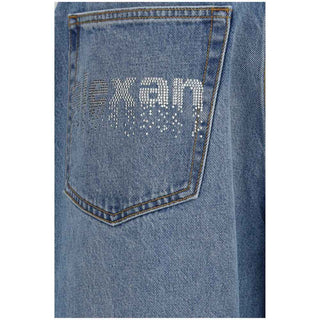 Alexander Wang Blue Cotton Jeans Denim
