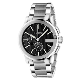 Gucci Gray Stainless Steel Dress Watch