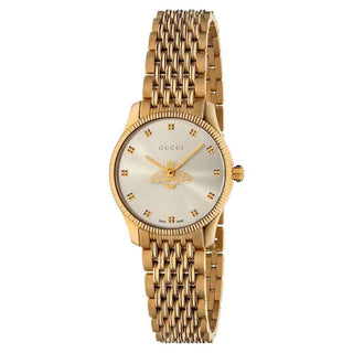 Gucci Gold Stainless Steel Dress Watch