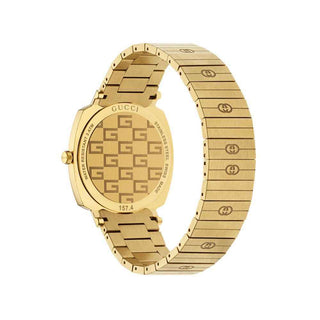 Gucci Gold Stainless Steel Dress Watch