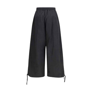 Kenzo Black Polyester Casual Pants