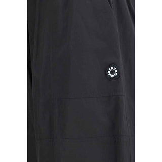 Kenzo Black Polyester Casual Pants