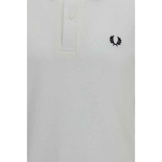 Fred Perry White Cotton T-Shirt