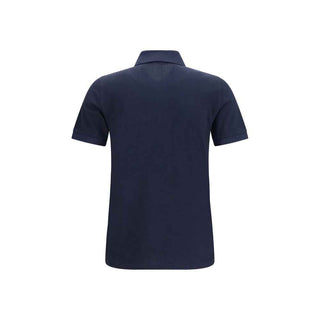 Fred Perry Blue Cotton T-Shirt