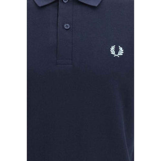Fred Perry Blue Cotton T-Shirt