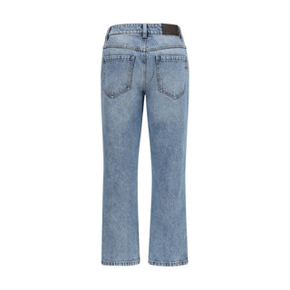 Brunello Cucinelli Blue Cotton Straight-Leg Jeans