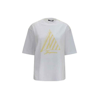 Jacquemus White Cotton T-Shirt