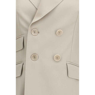 Max Mara Beige Wool Oves Aries Blazer