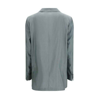 Max Mara Bicolor Wool Oves Aries Blazer