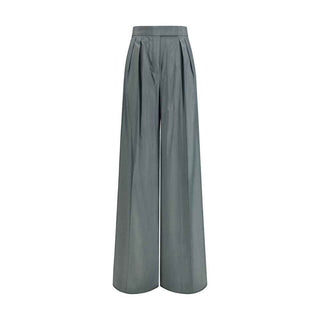 Max Mara Bicolor Wool Oves Aries Casual Pants