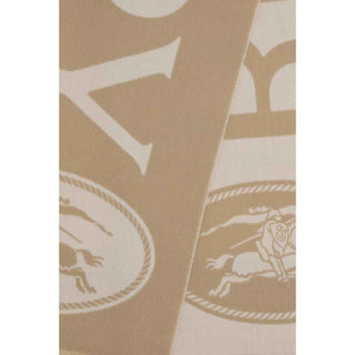 Burberry Beige Wool Oves Aries Scarf