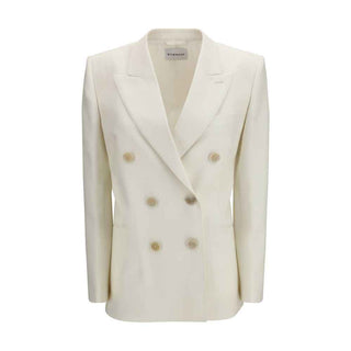 Givenchy White Wool Oves Aries Jacket