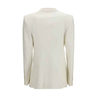 Givenchy White Wool Oves Aries Jacket