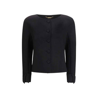 Chloé Black Wool Oves Aries Jacket