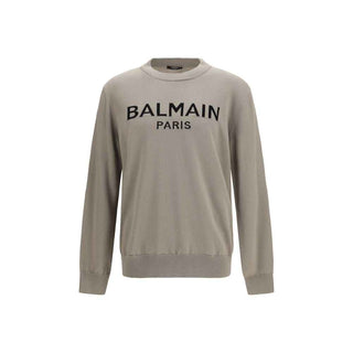 Balmain Bicolor Wool Oves Aries Sweatshirt