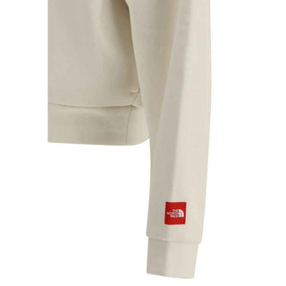 The North Face White Cotton Sweatshirt