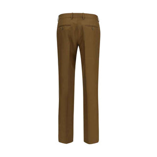Burberry Brown Wool Oves Aries Dress Pants