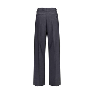 Miu Miu Gray Wool Oves Aries Dress Pants