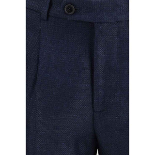 Brunello Cucinelli Blue Wool Oves Aries Two-Piece Suit