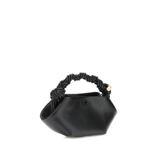 Ganni Black Leather Shoulder Bag