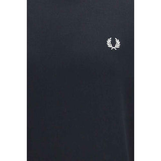 Fred Perry Black Cotton Sweatshirt