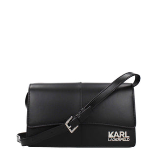 Karl Lagerfeld Black Polyethylene Crossbody Bag