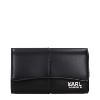 Karl Lagerfeld Black Polyethylene Wallet