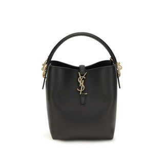 Saint Laurent Black Calf Leather Bos Taurus Shoulder Bag