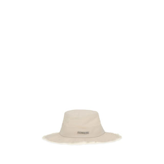 Jacquemus White Cotton Bucket Hat