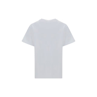 Ganni White Cotton T-Shirt